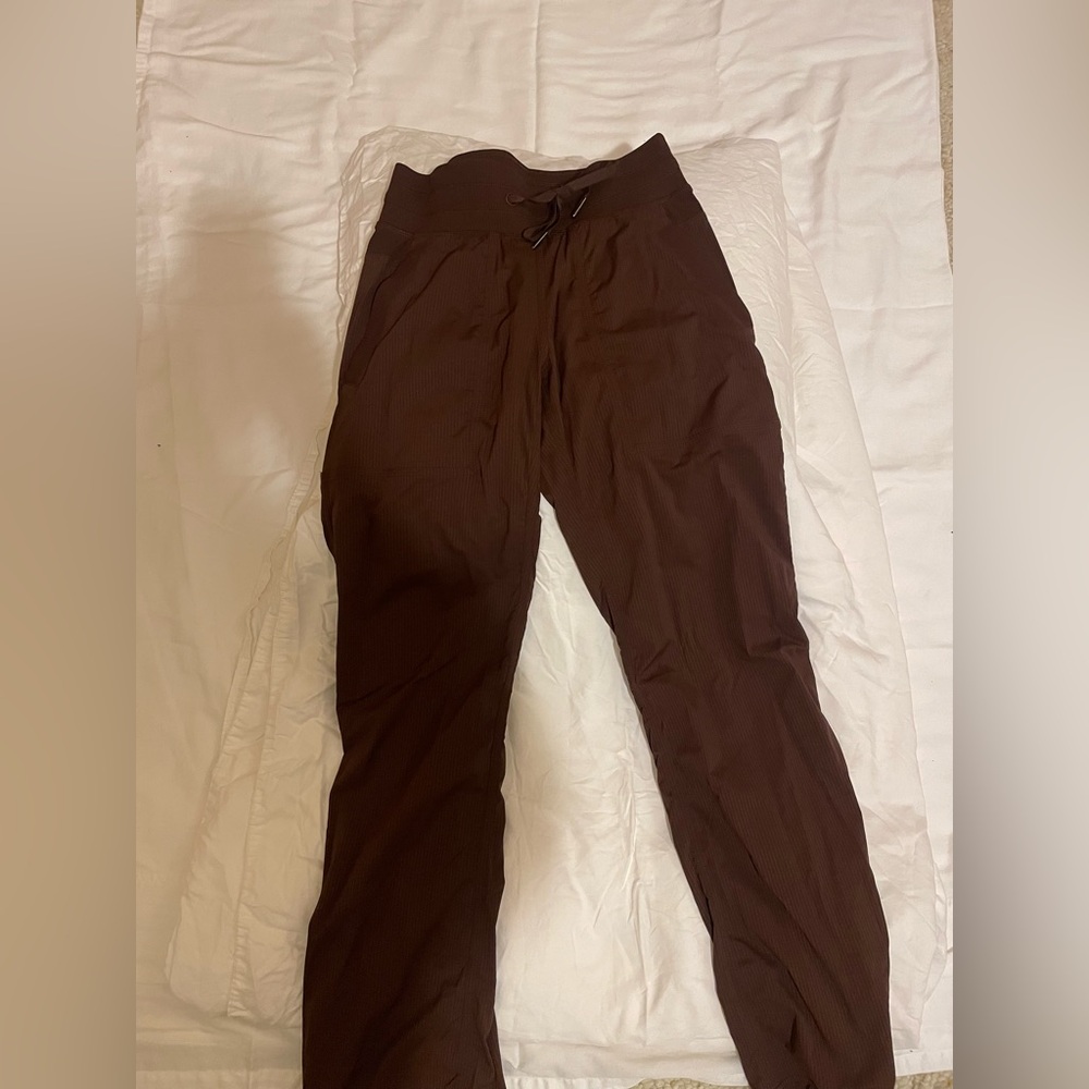 Lululemon Dark Brown Drawstring Dance Pants